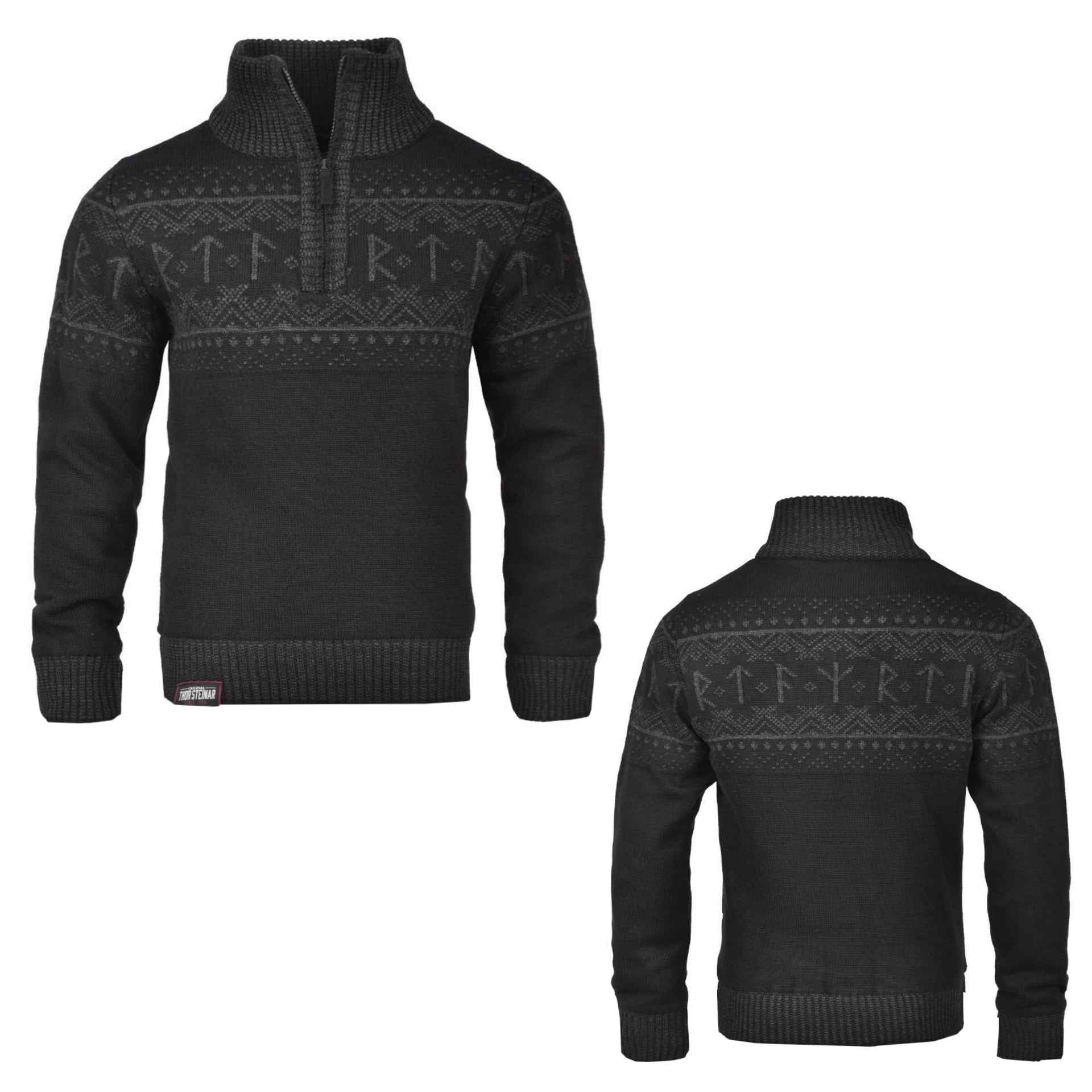 Thor Steinar Strickpullover Runa Schwarz