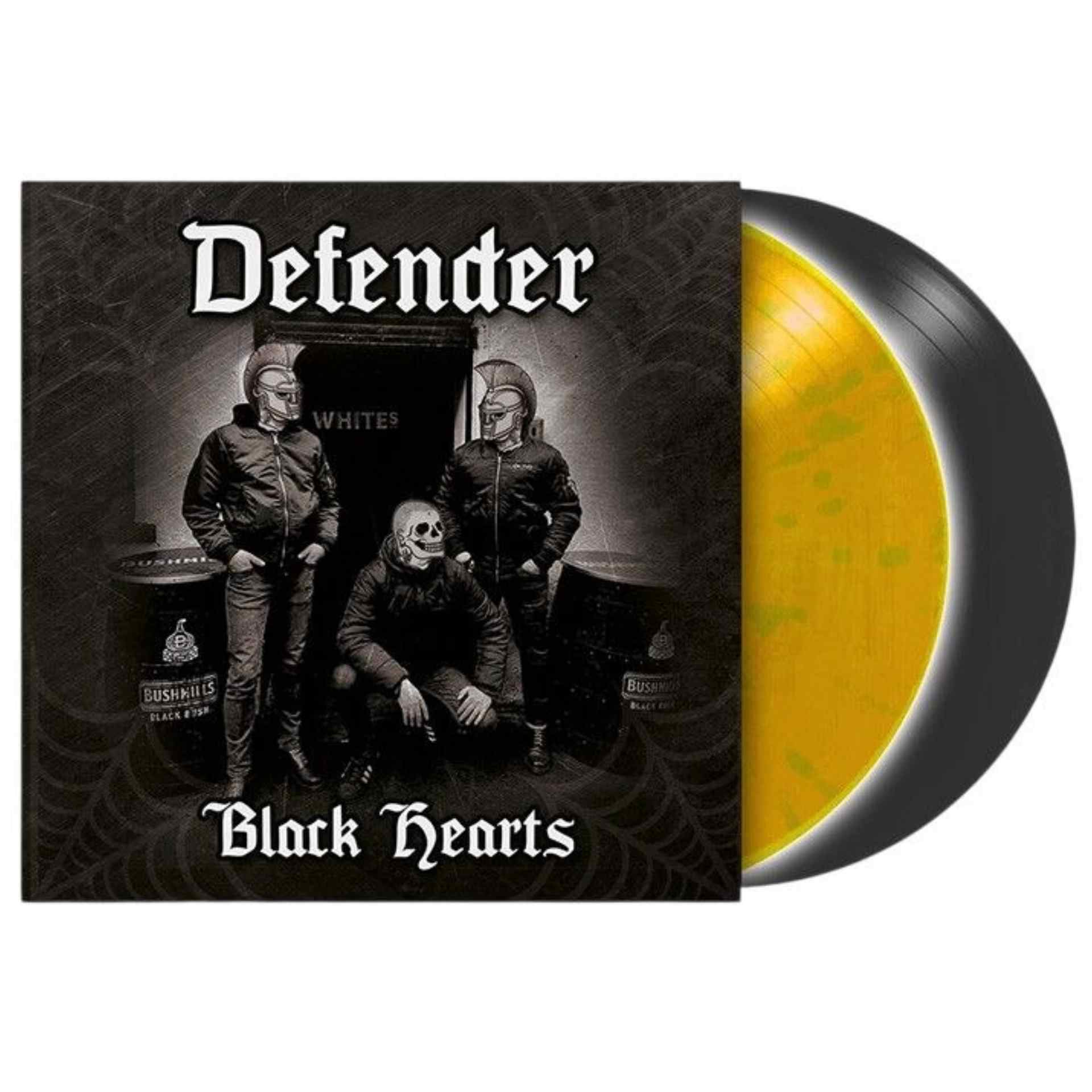 Defender - Black Hearts LP