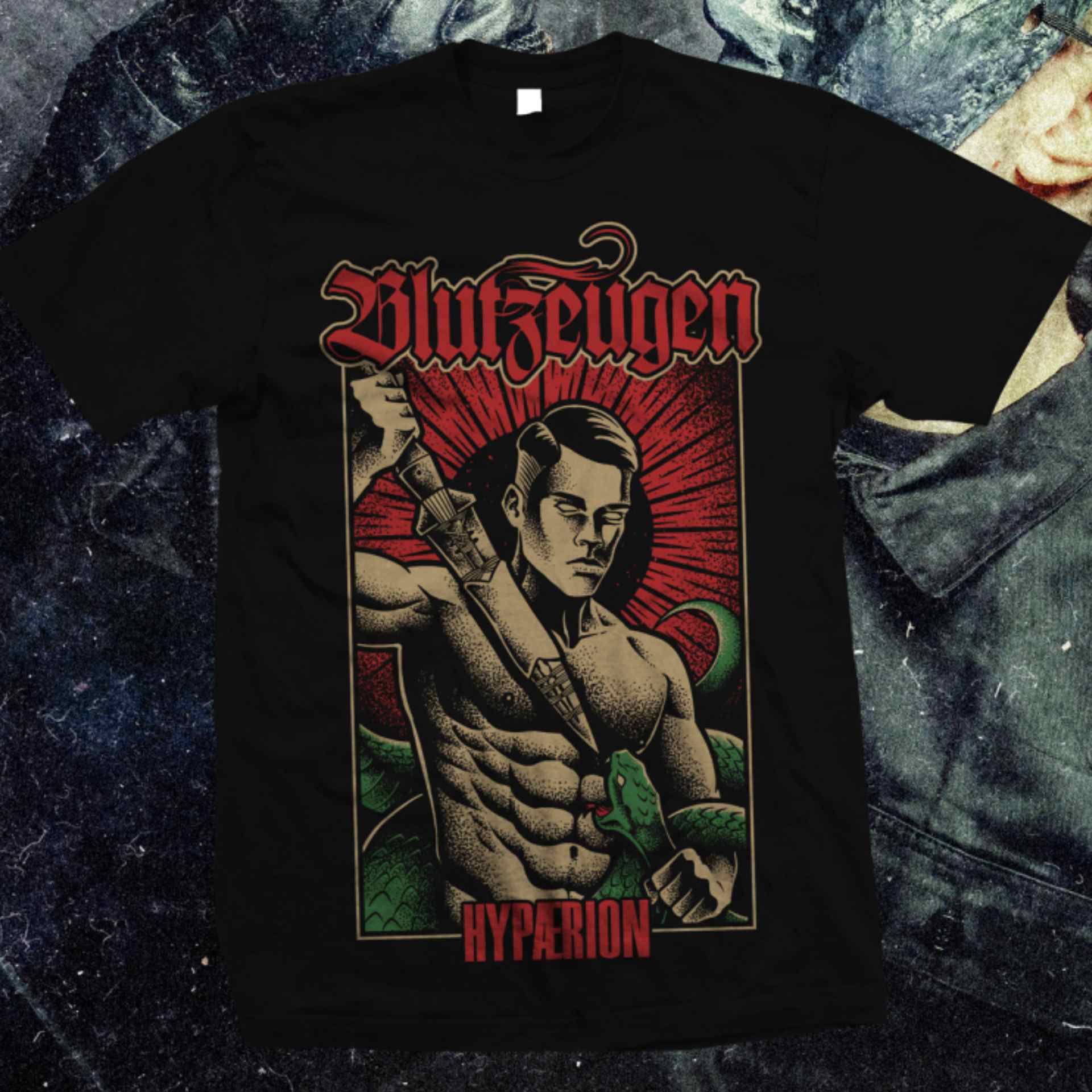 Männer T-Shirt Blutzeugen - Hypærion