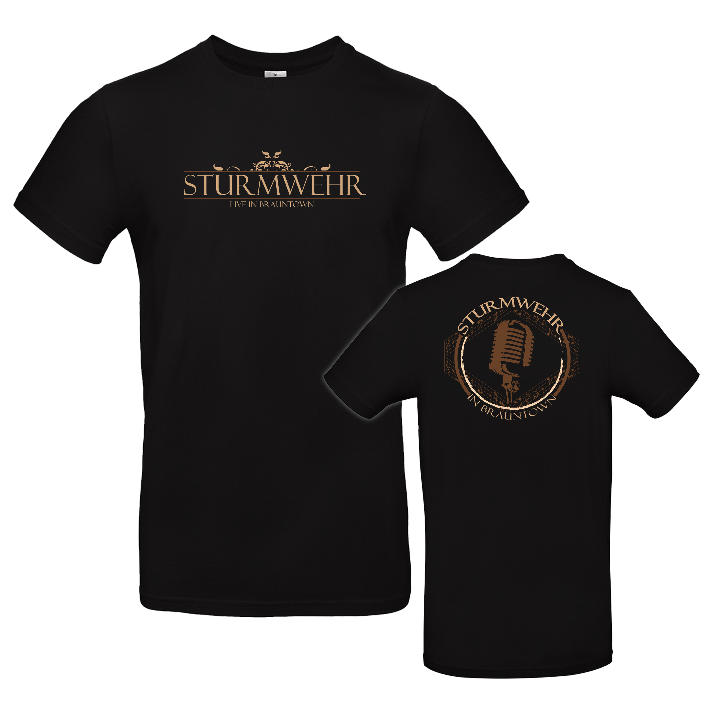 Männer T-Shirt Sturmwehr - Live in Brauntown