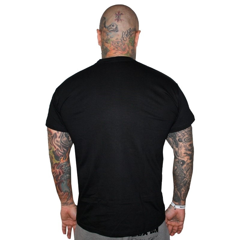 Herren T-Shirt Oldschool Hooligans Schwarz