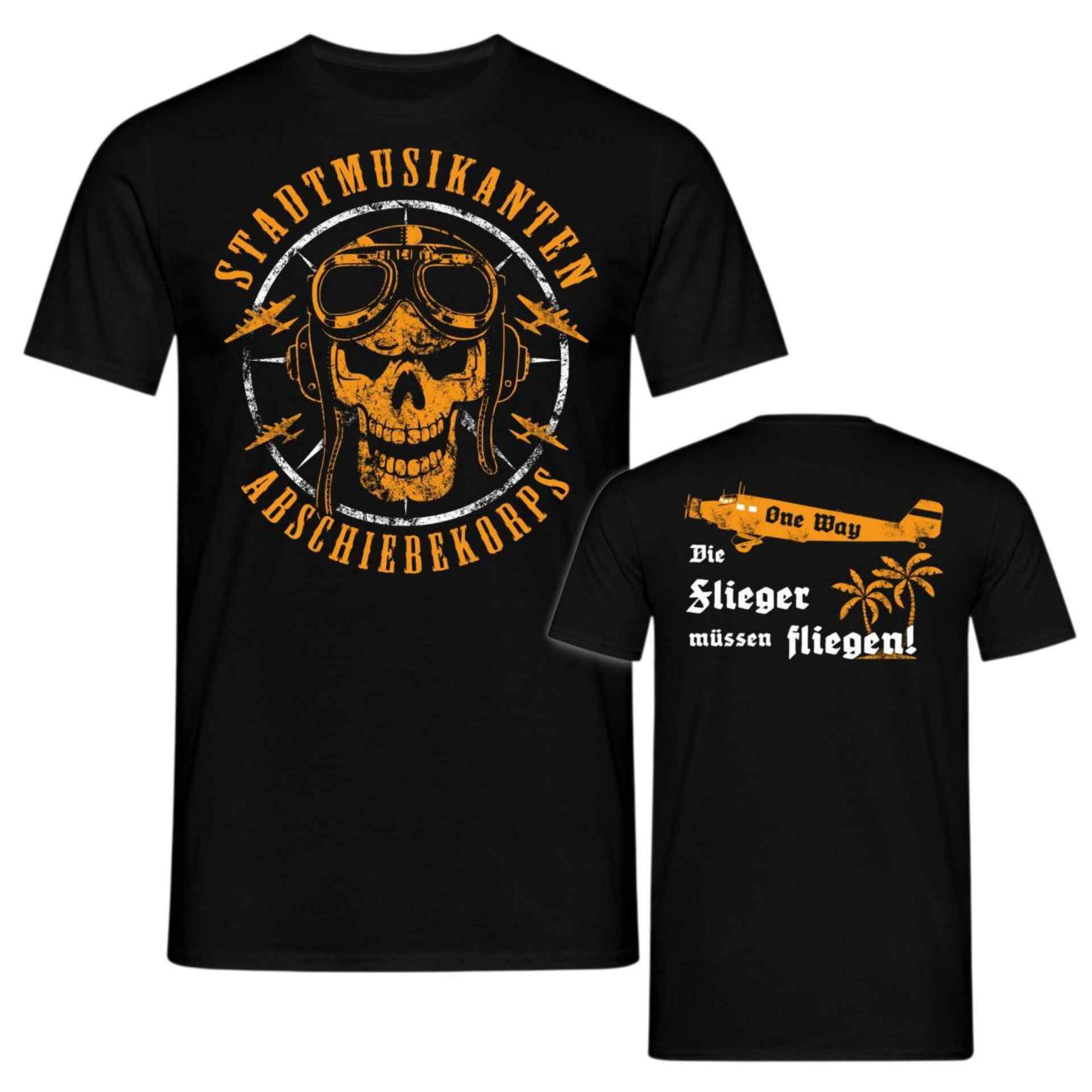 Männer T-Shirt Gigi & die braunen Stadtmusikanten - Abschiebekorps