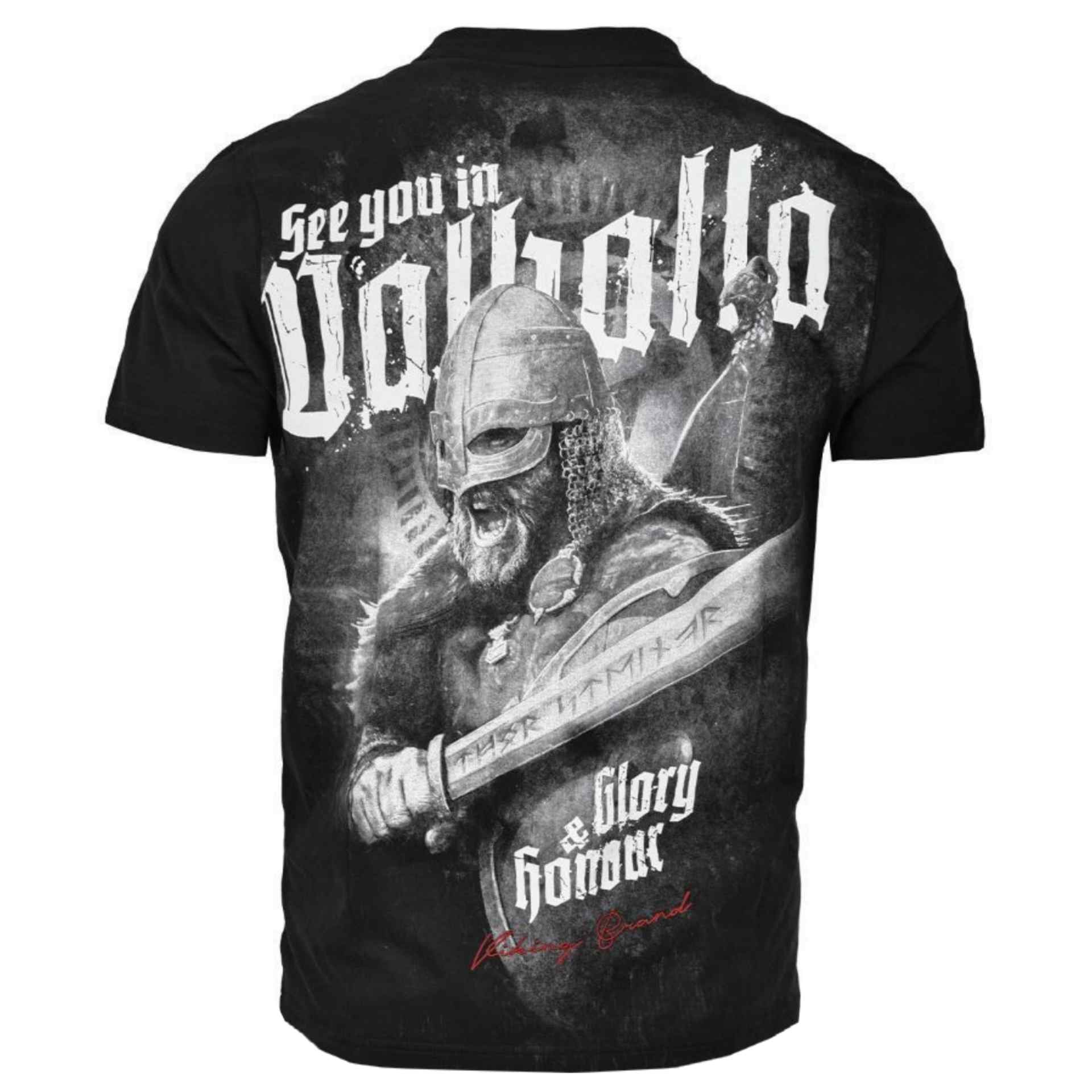 Thor Steinar Herren T-Shirt Neverfjord Schwarz