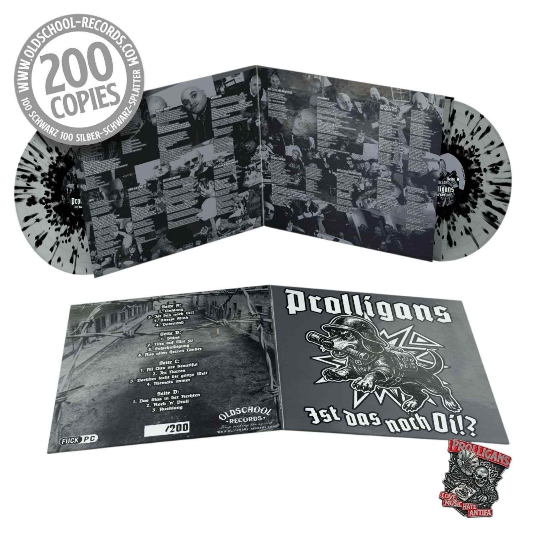 Prolligans - Ist das noch Oi! Doppel LP inklu. Anstecker