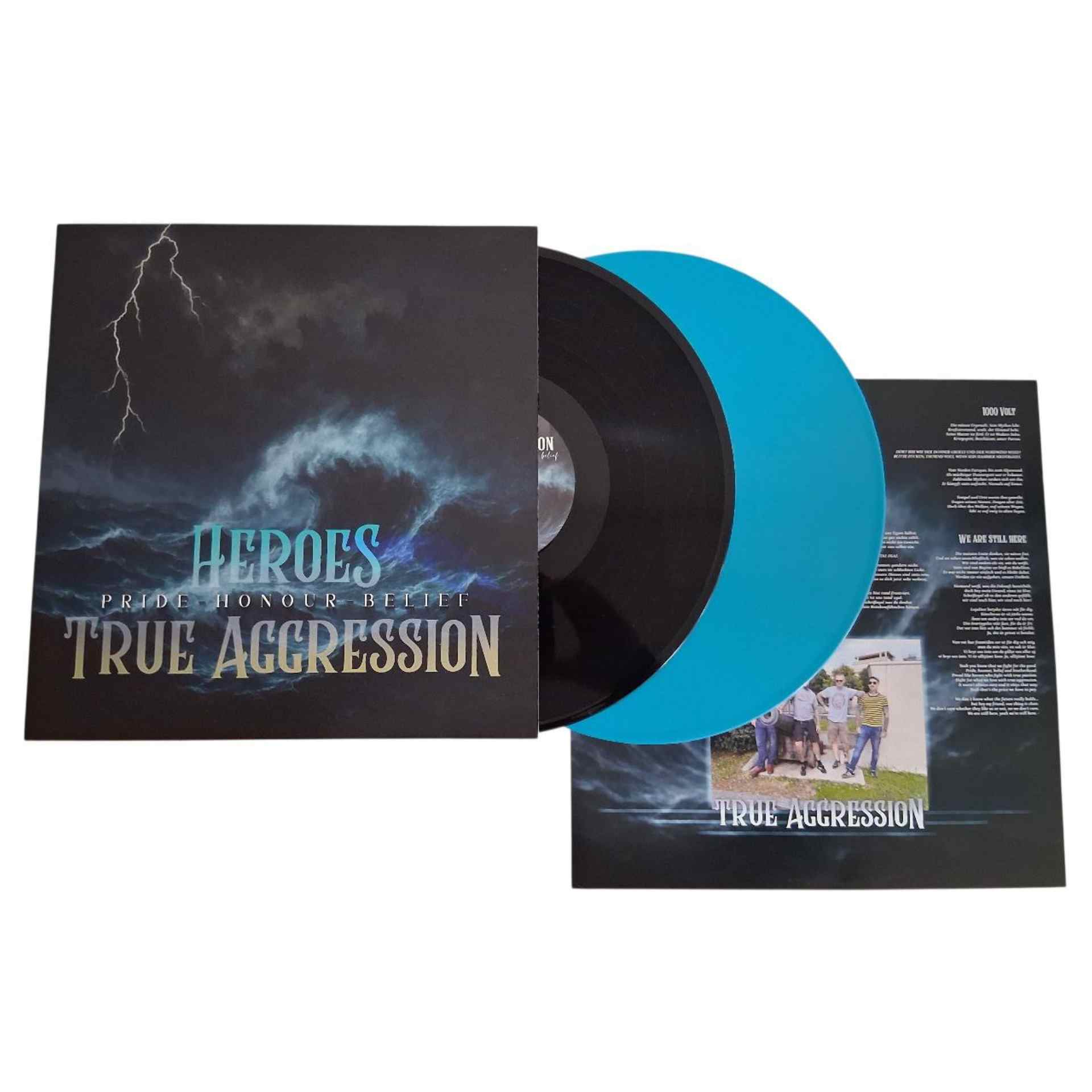 True Aggression / Heroes - Pride, Honour, Belief LP