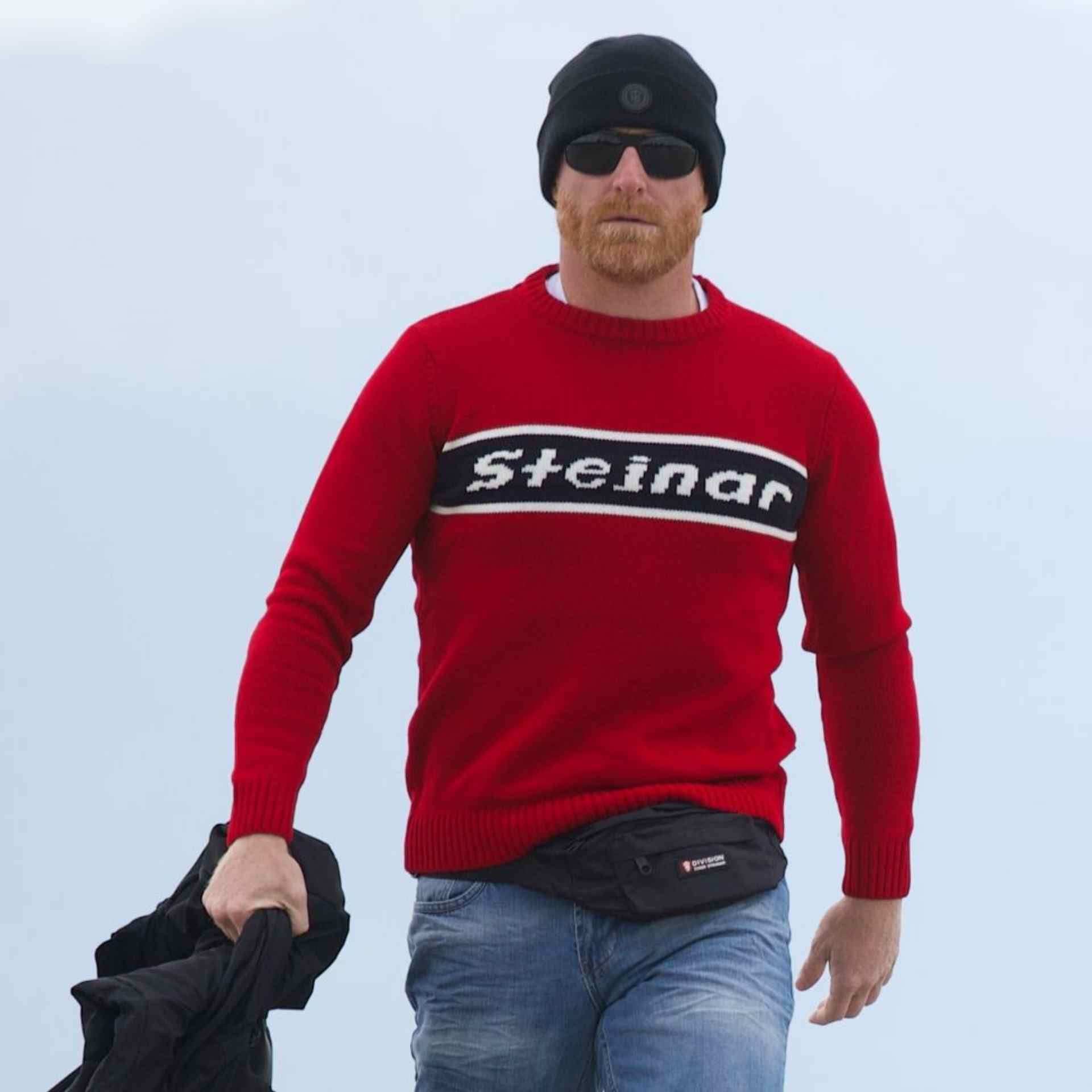Thor Steinar Strickpullover STEINAR Rot