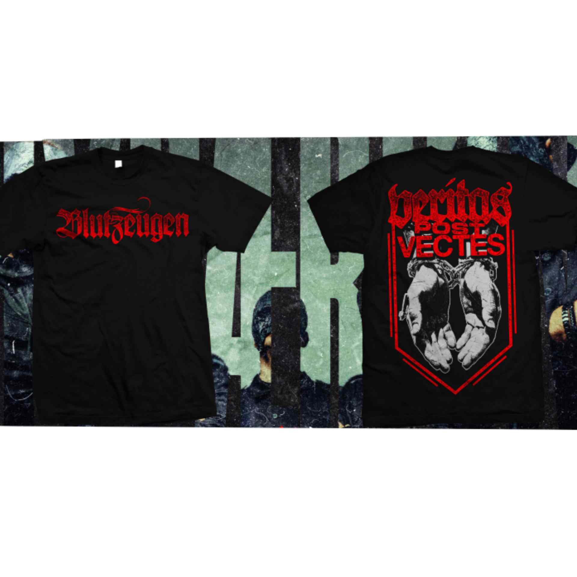 Männer T-Shirt Blutzeugen - Veritas post vectes Schwarz