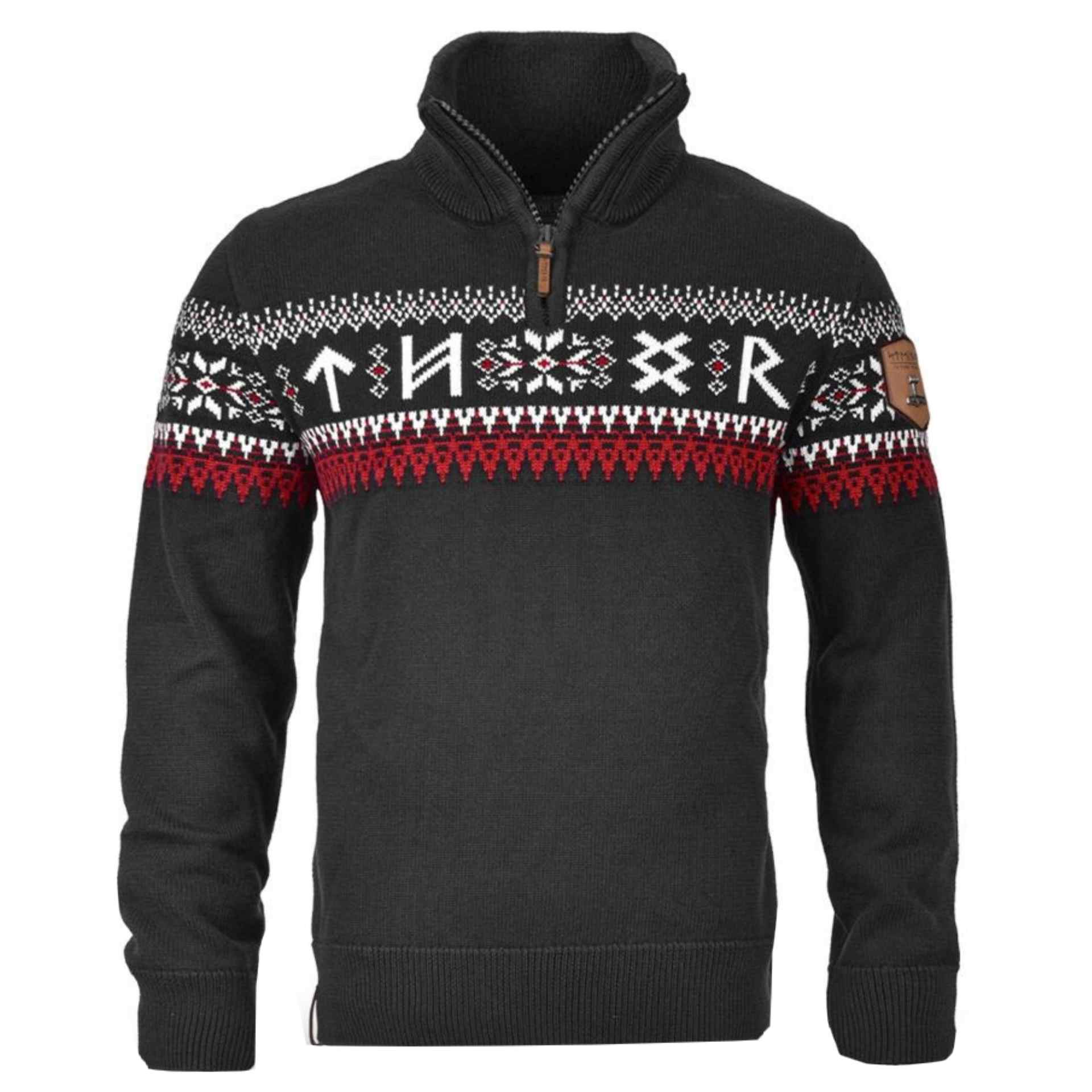 Thor Steinar Strickpullover Tyr 2 Schwarz