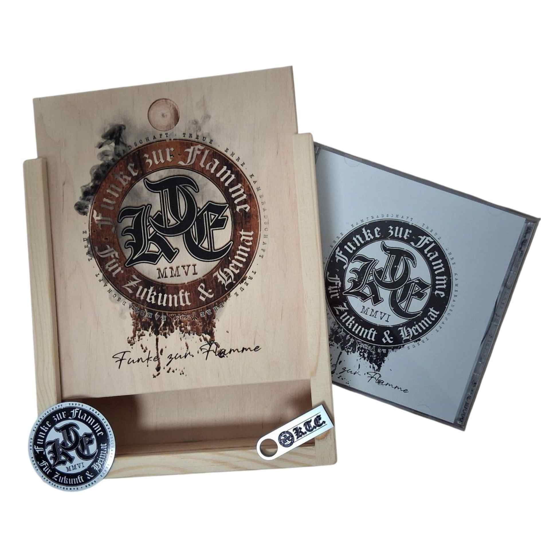 K.T.E. - Funke zur Flamme Holzbox Lim. Holzbox