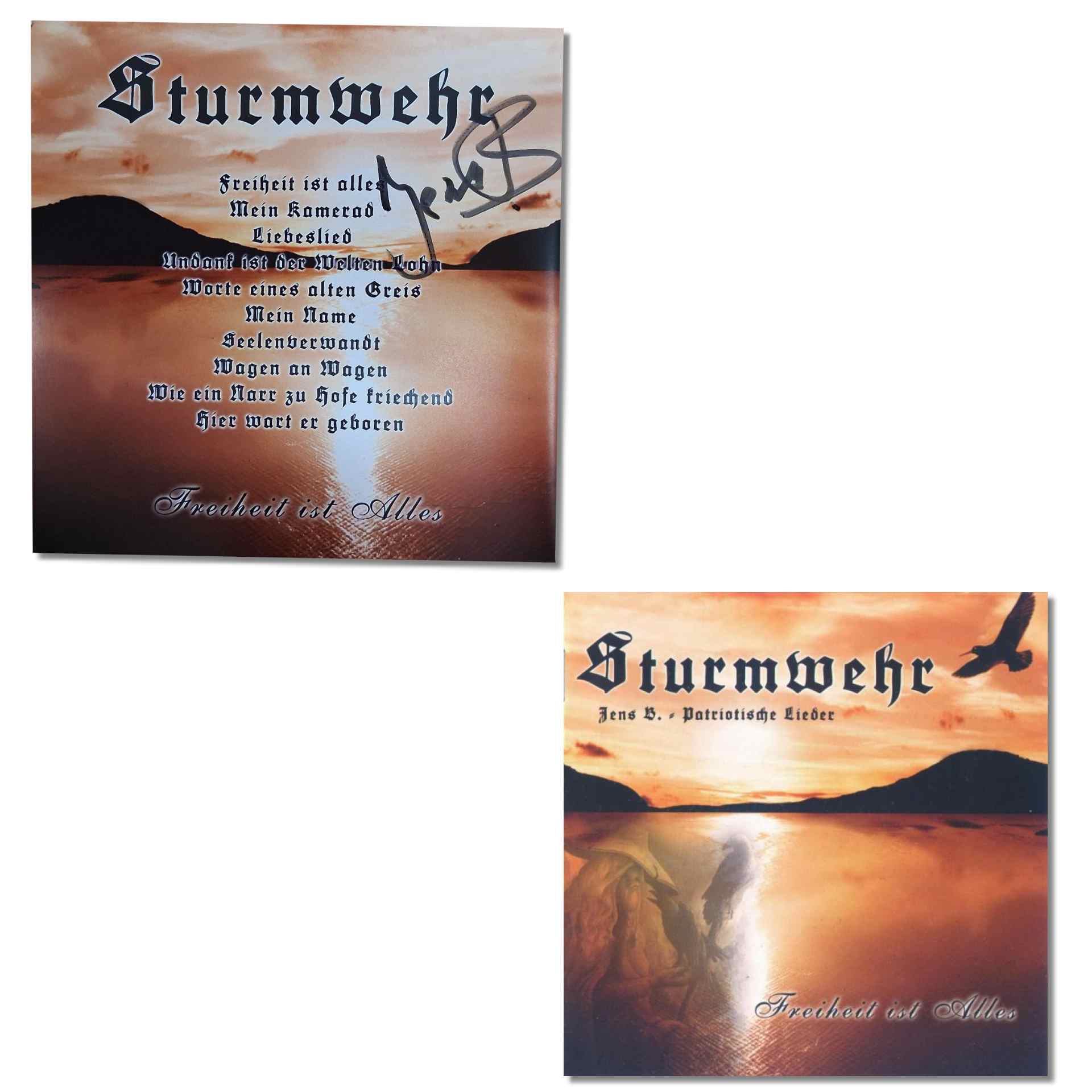 Sturmwehr - Freiheit ist alles / Mit Unterschrift