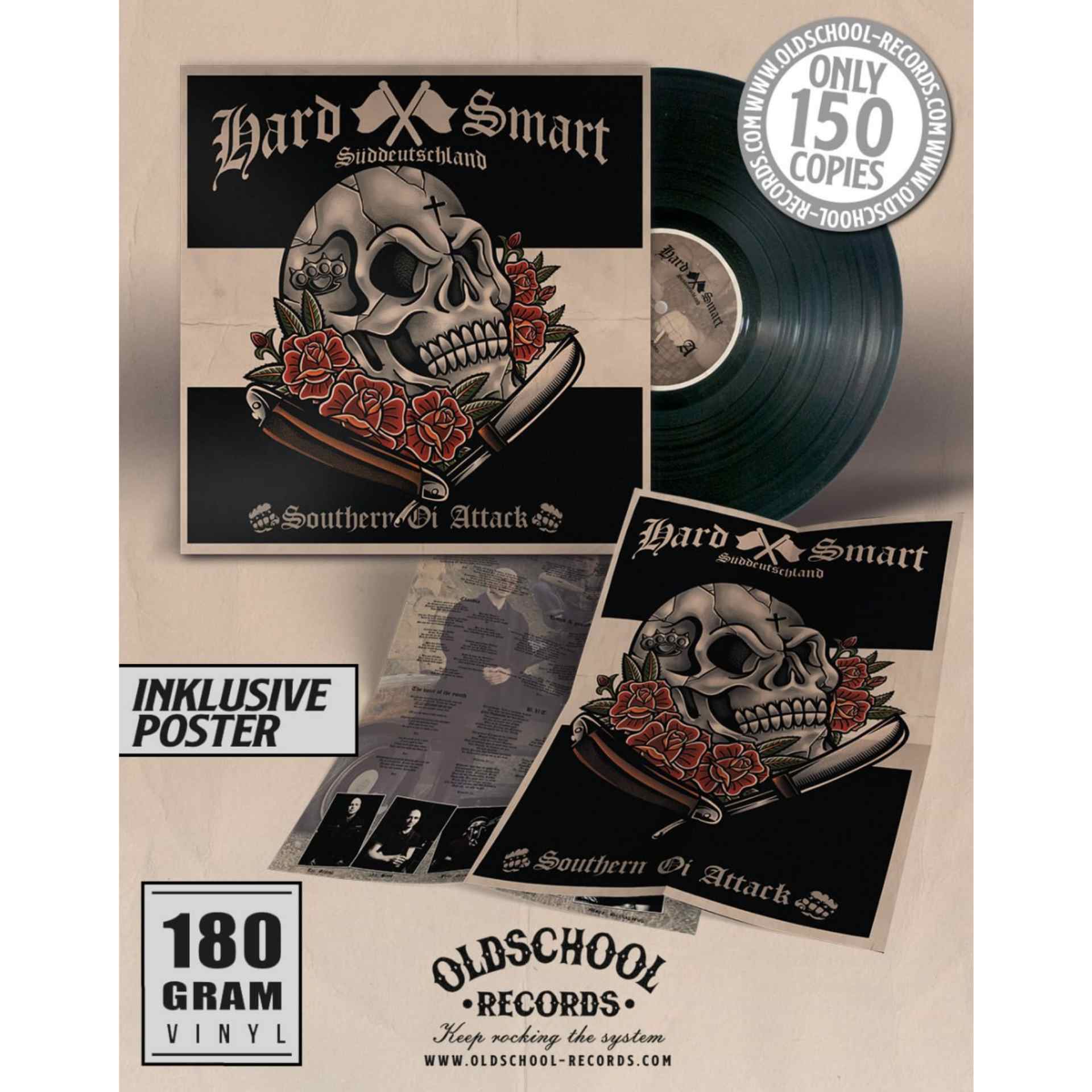 Hard & Smart - Southern Oi! Attack LP