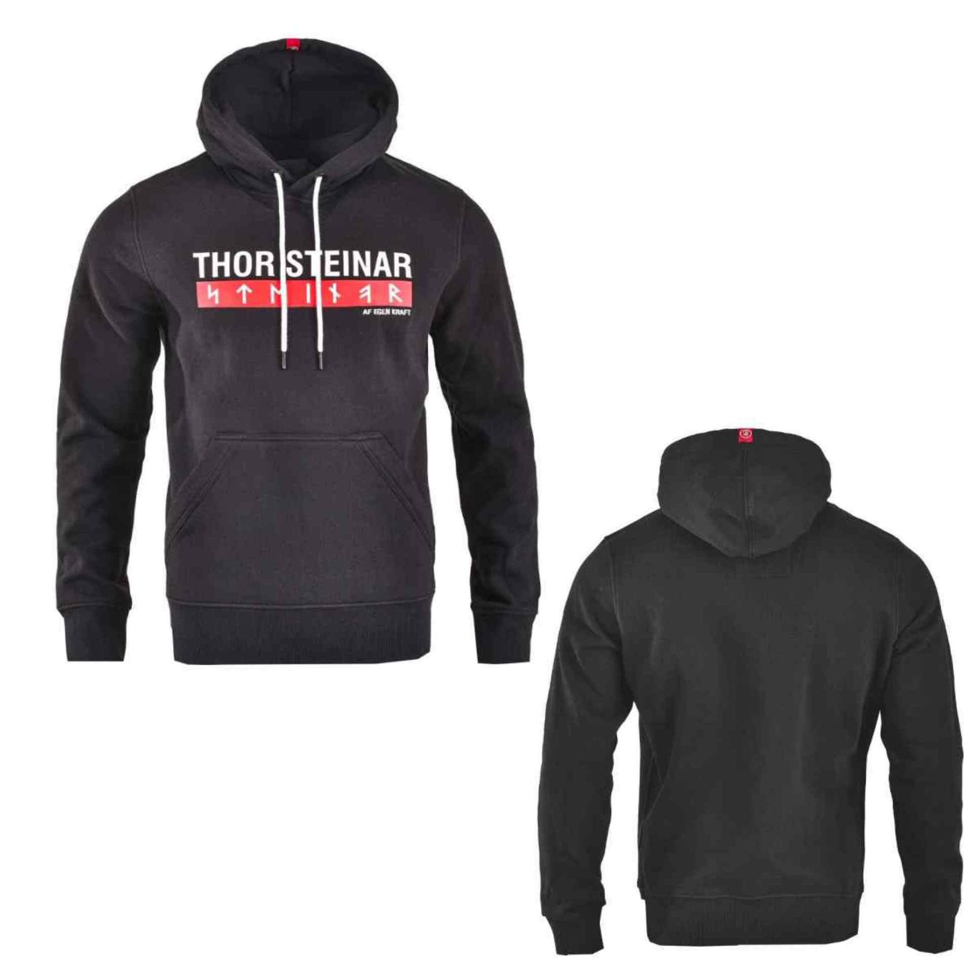 Thor Steinar Kapuzenpullover Af Egen Kraft Schwarz Größe XL