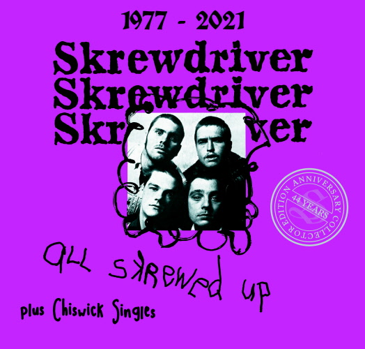 Skrewdriver - All skrewed up + Chiswick Singles 44 years edition Digipak CD