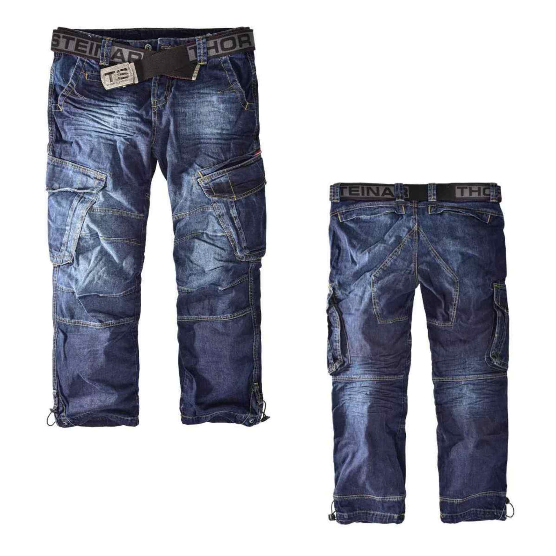 Thor Steinar Cargojeans Stahlheim 2 Denim-Blue(o. Gürtel) Thor Steinar Cargojeans Stahlheim 2 Denim-Blue(o. Gürtel)