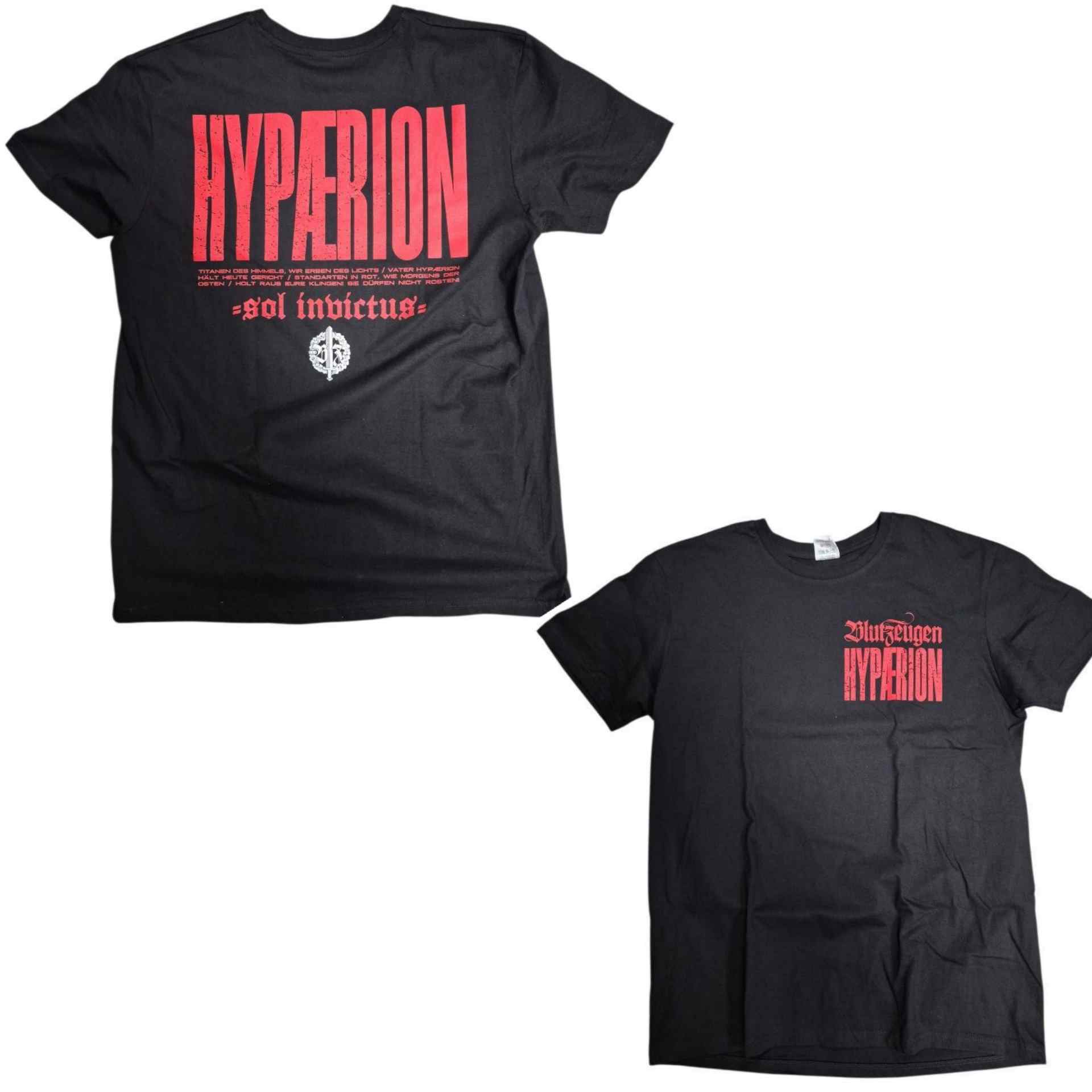 Männer T-Shirt Blutzeugen Sol invictus