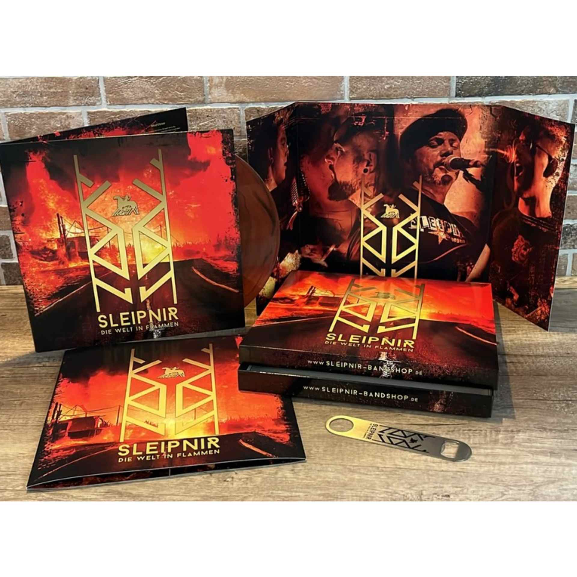 Sleipnir - Die Welt in Flammen Doppel LP Box