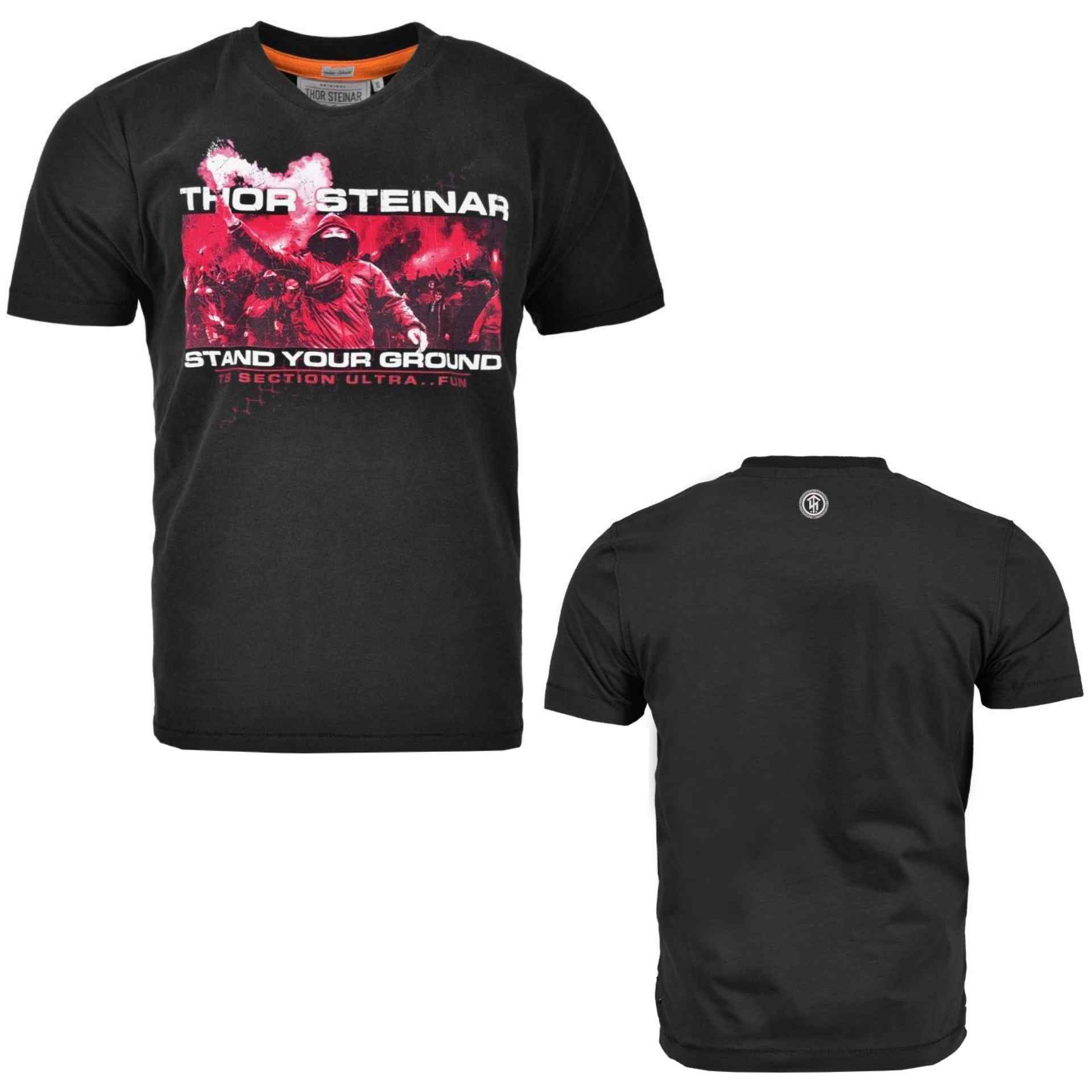 Thor Steinar Männer T-Shirt Ultra Fun Schwarz