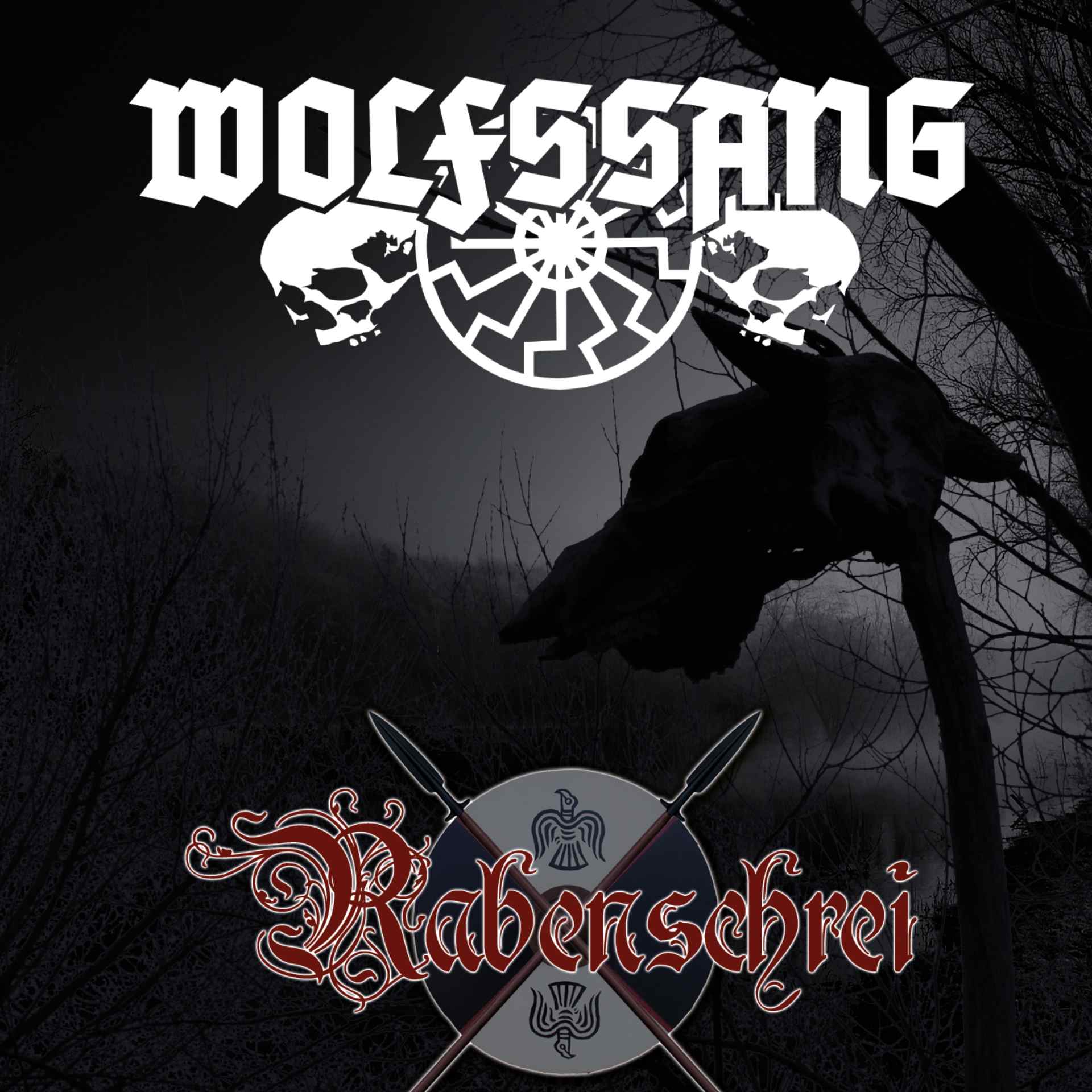 Wolfssang / Rabenschrei Split CD