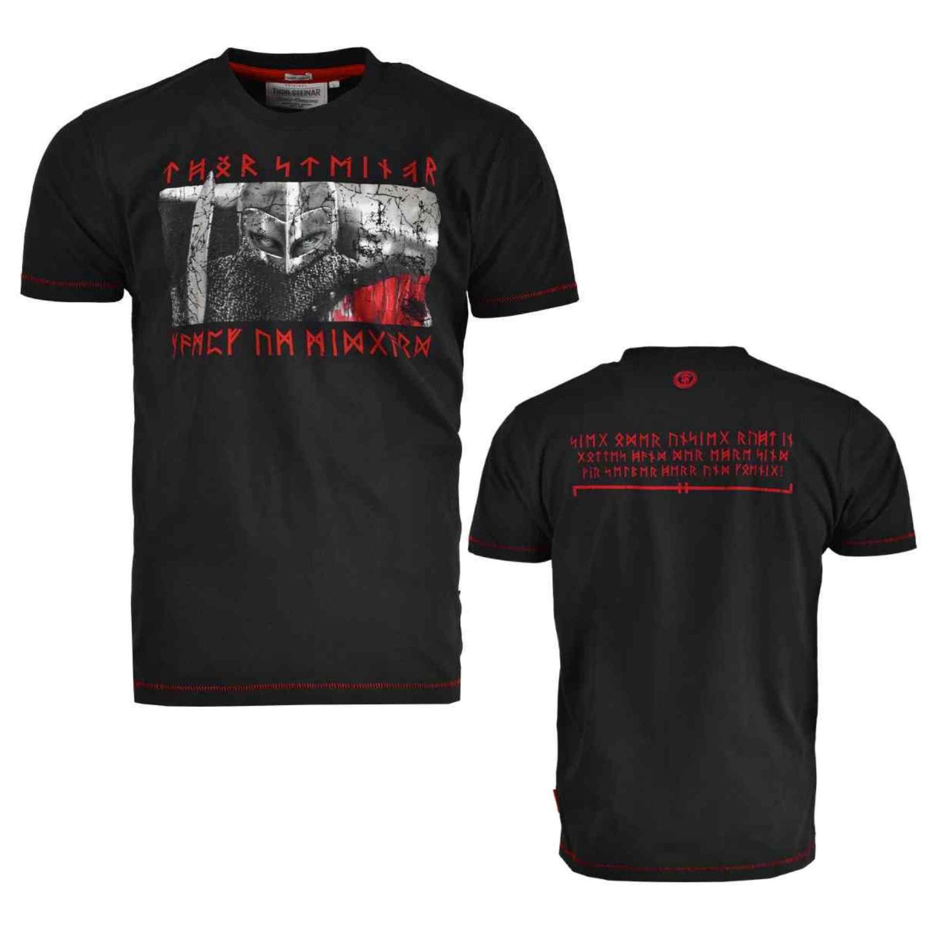 Thor Steinar T-Shirt Kämpfer Schwarz Größe XL