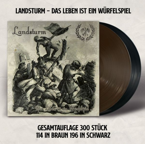 Landsturm - Das Leben ist ein Würfelspiel LP schwarz
