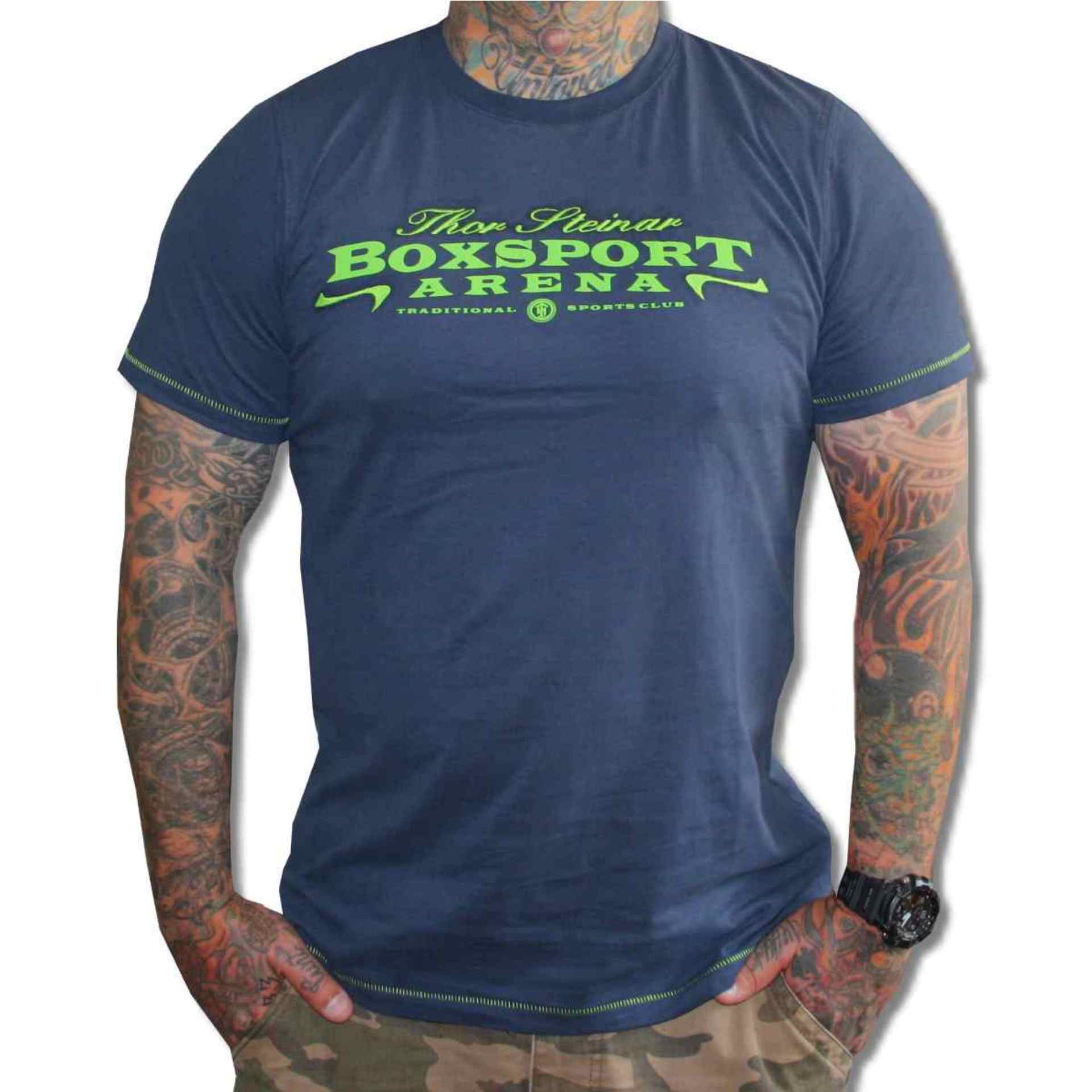 Thor Steinar Männer T-Shirt Boxsport Marine Thor Steinar Männer T-Shirt Boxsport Marine