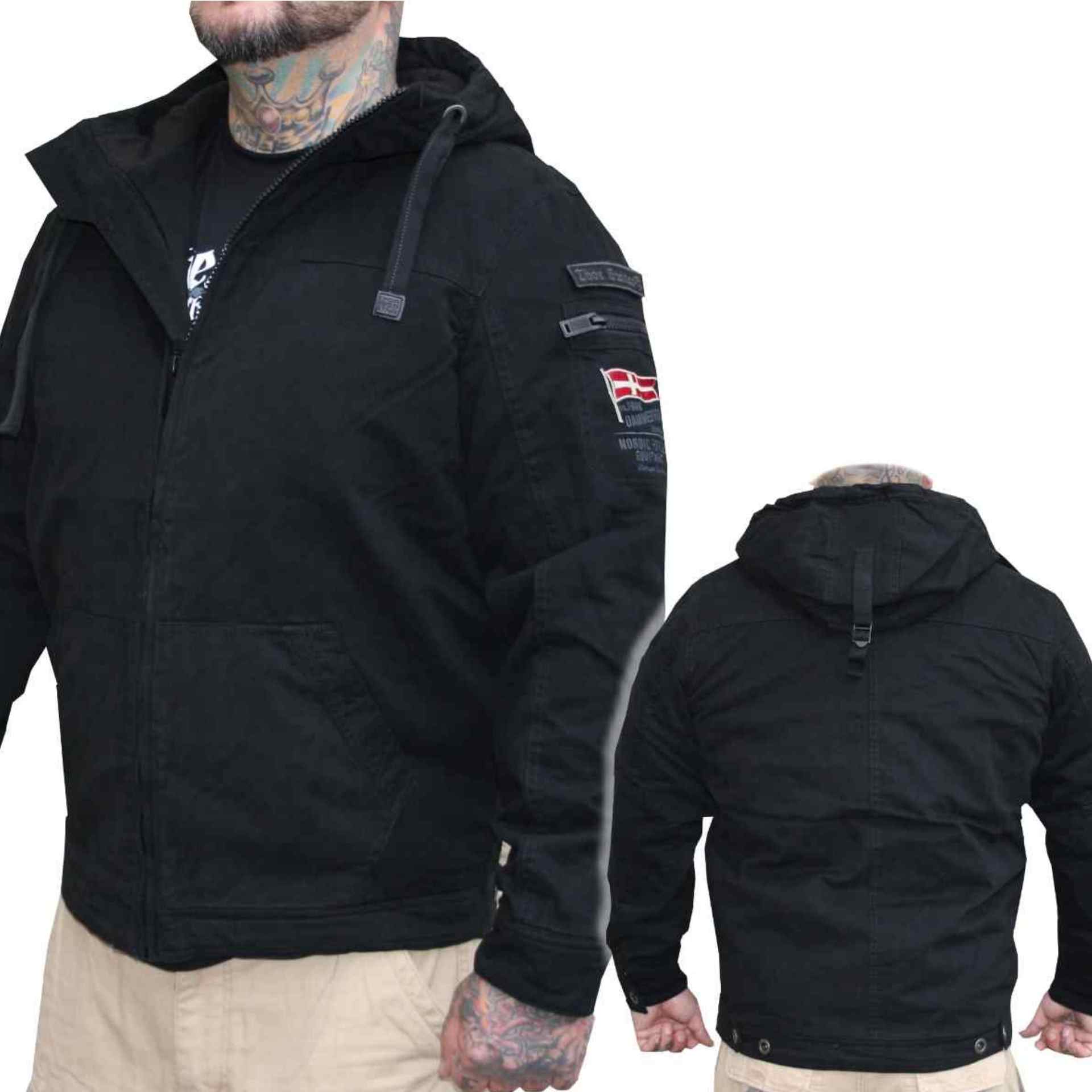 Thor Steinar Jacke Tyr Winter Schwarz Größe 3XL