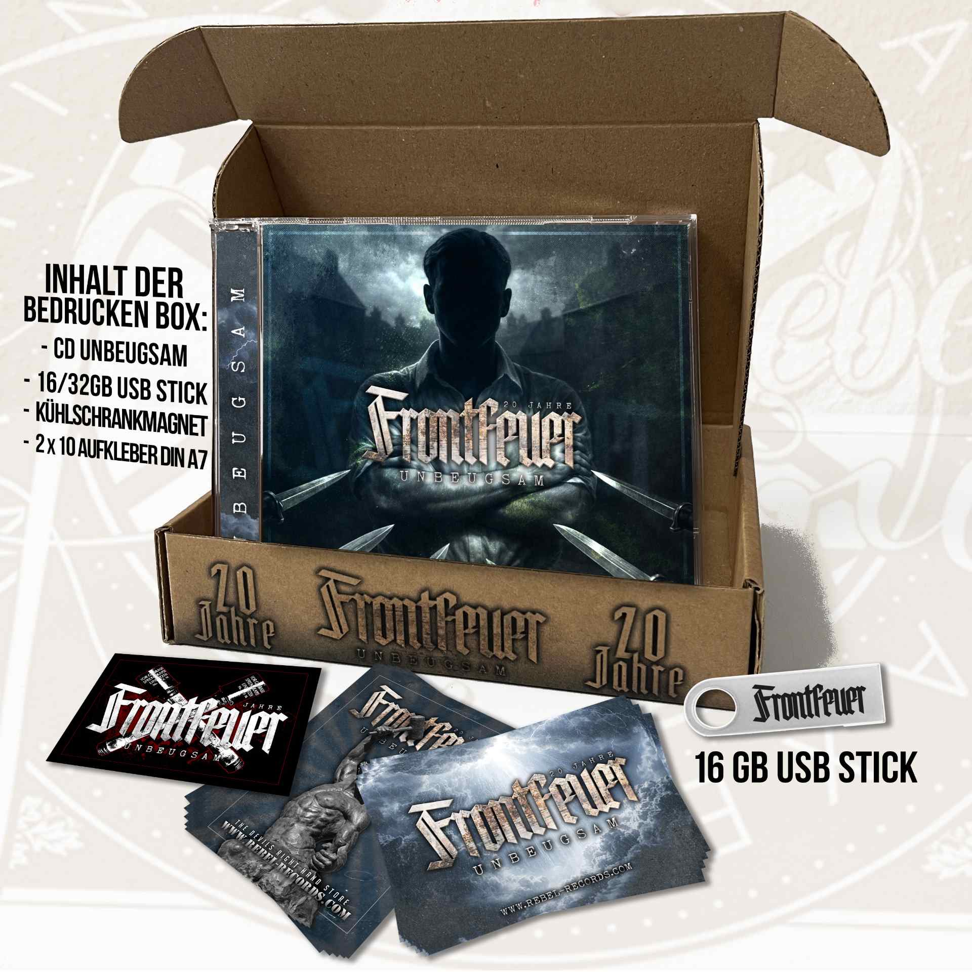 Frontfeuer - 20 Jahre Unbeugsam Lim. Pappbox