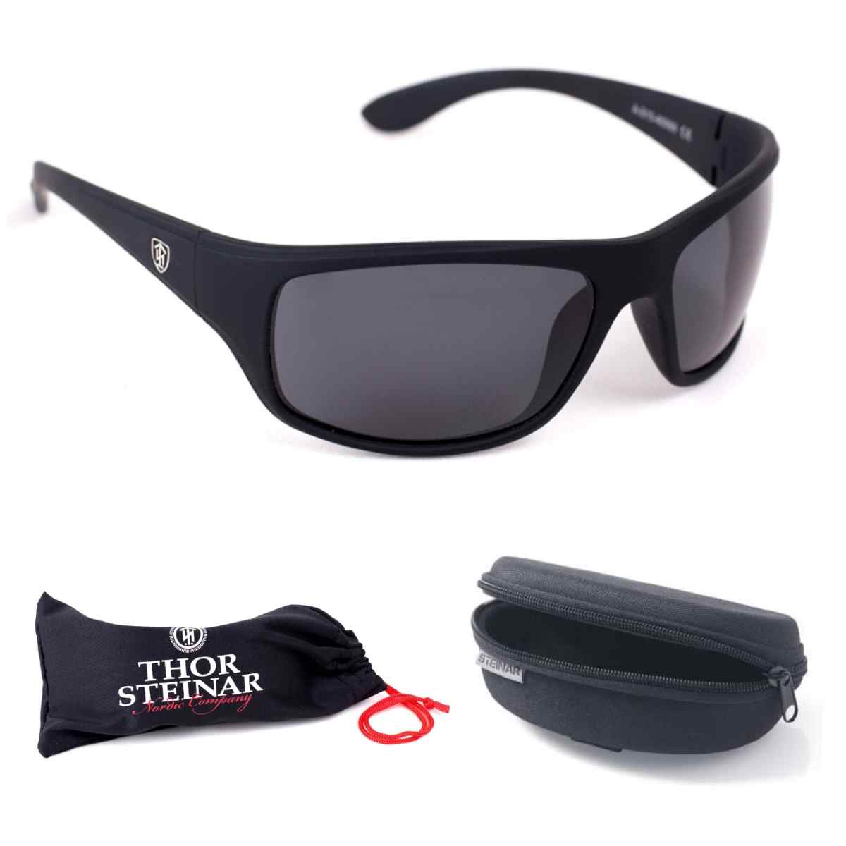 ts_sonnenbrille_geile_eins Thor Steinar Sonnenbrille Geilo Matt Schwarz