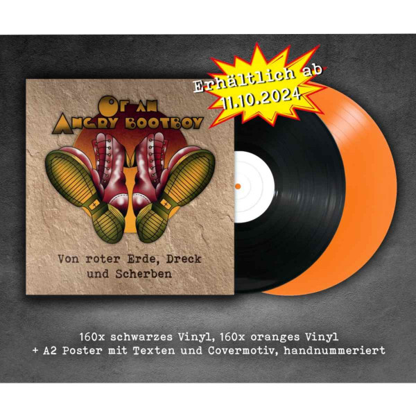 Of an Angry Bootboy - Von roter Erde, Dreck & Scherben LP