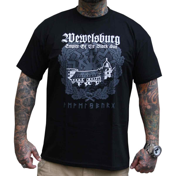 Männer T-Shirt Wewelsburg - Empire of the black sun Schwarz Größe 3XL