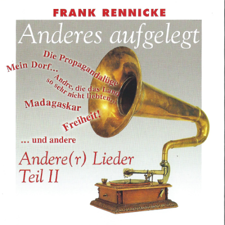 Frank Rennicke - Anderes aufgelegt CD