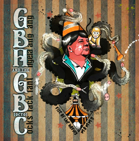 Gang Bang Angela & the Giant Black (Octo) Cocks CD