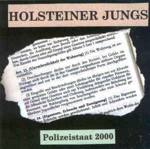 Holsteiner Jungs - Polizeistaat 2000 Mini CD