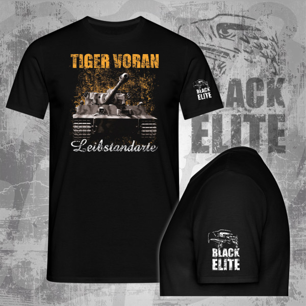 Black Elite - Tiger voran T-Shirt