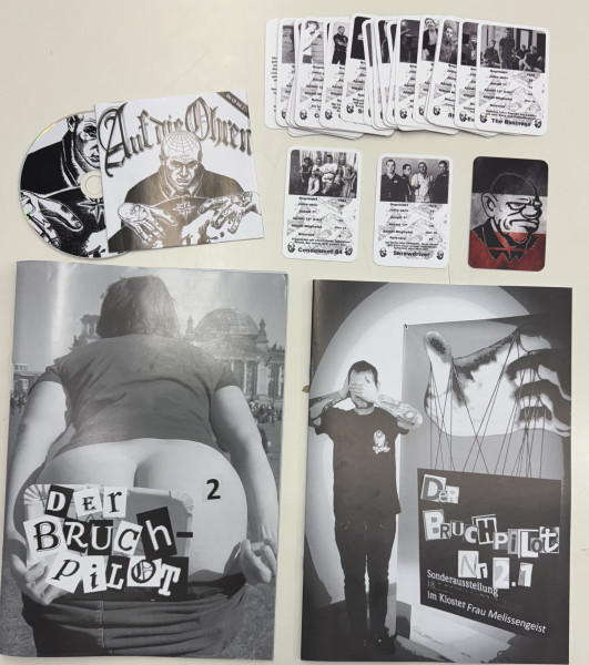 Der Bruchpilot - Nr.2 + CD + Quartettspiel / 2 Hefte Fanzine