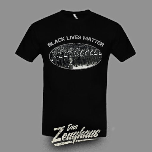 Herren T-Shirt Black Lives Matter Schwarz