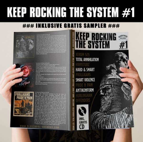 Heft KEEP ROCKING THE SYSTEM #1 - inkl. CD Sampler