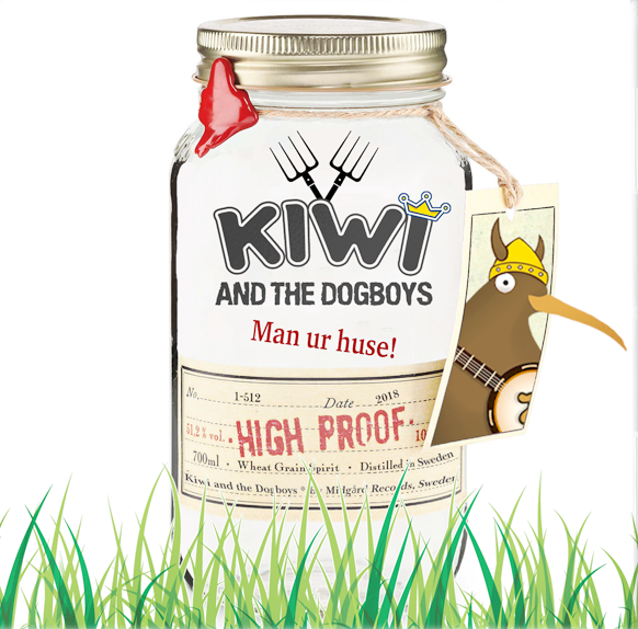 Kiwi and the Dogboys - Man or huse CD