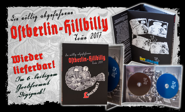 Lunikoff - Ostberlin-Hillbilly Live Tour 2017 - Doppel CD Digi (DVD Format)